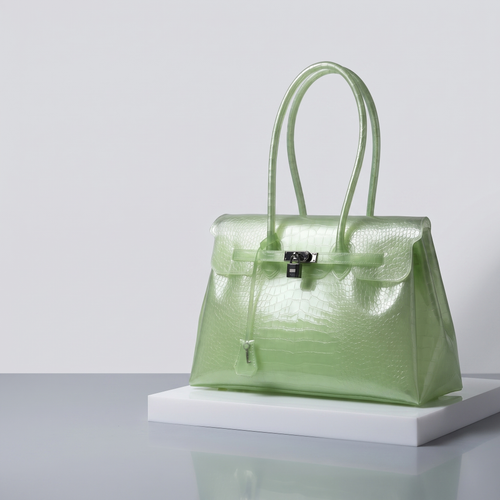 (NEW) Sac Jelly Croco – Jade